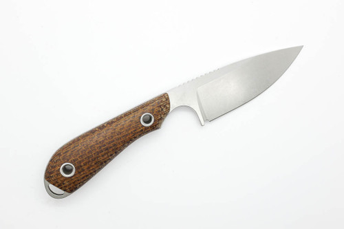 White River Knives M1 Caper - Natural Burlap Micarta Handle - S35VN Stainless Steel White River Knives M1 Caper - Natural Burlap Micarta Handle - S35VN Stainless Steel