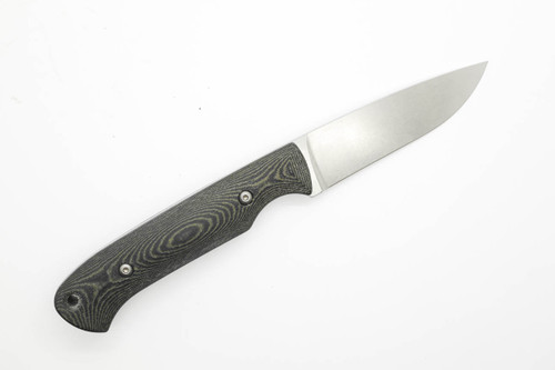 White River Knives: Hunter - Black & OD Linen Micarta Handle - MagnaCut Steel - Kydex Sheath White River Knives: Hunter - Black & OD Linen Micarta Handle - MagnaCut Steel - Kydex Sheath