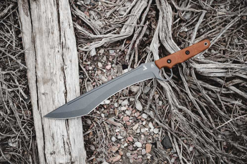 TOPS Knives, LTH-01 - LILITH - Fixed Blade Survival Sword w/ Tan Canvas Micarta Handle TOPS Knives, LTH-01 - LILITH - Fixed Blade Survival Sword w/ Tan Canvas Micarta Handle