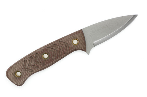 Dave Wenger Blades: Companion - 2.75" CPM MagnaCut Steel - Brown Canvas Micarta - Kydex Sheath Dave Wenger Blades: Companion - 2.75" CPM MagnaCut Steel - Brown Canvas Micarta - Kydex Sheath
