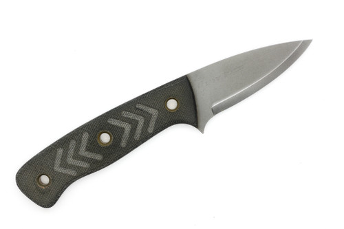 Dave Wenger Blades: Companion - CPM MagnaCut Steel - 2.75" Black Canvas Micarta - Kydex Sheath Dave Wenger Blades: Companion - CPM MagnaCut Steel - 2.75" Black Canvas Micarta - Kydex Sheath