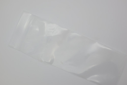 3" x 8" Plastic Zip Handle Bags - 1000 Count