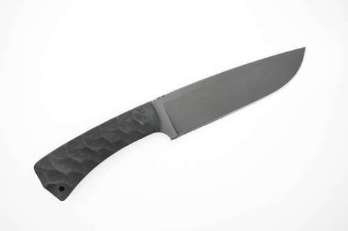 Winkler Knives - Lost Lake - 80CRV2 Steel - Flat Grind - Sculpted Black Laminate Handle Winkler Knives - Lost Lake - 80CRV2 Steel - Flat Grind - Sculpted Black Laminate Handle