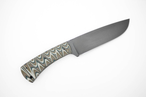 Winkler Knives - Lost Lake - 80CRV2 Steel - Flat Grind - Sculpted Camo G10 Handle Winkler Knives - Lost Lake - 80CRV2 Steel - Flat Grind - Sculpted Camo G10 Handle