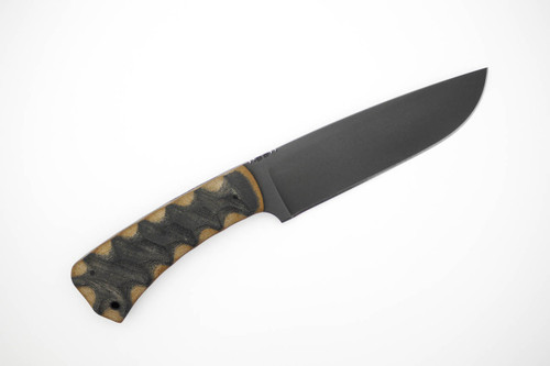 Winkler Knives - Lost Lake - 80CRV2 Steel - Flat Grind - Sculpted WASP Laminate Handle Winkler Knives - Lost Lake - 80CRV2 Steel - Flat Grind - Sculpted WASP Laminate Handle