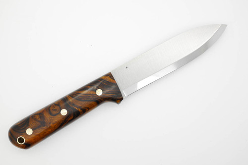 LT Wright Knives Gen 5 - A2 Steel - Scandi Grind - Desert Ironwood / FREE Black Liners! - 14