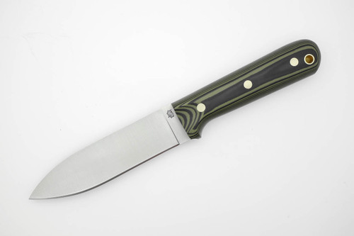 LT Wright Knives Gen 5 - A2 Steel - Flat Grind - OD Green & Black G10 - Matte Finish LT Wright Knives Gen 5 - A2 Steel - Flat Grind - OD Green & Black G10 - Matte Finish