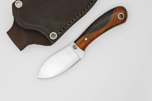 LT Wright Knives Lil Muk - Flat Grind - MagnaCut Steel - Desert Ironwood w/ FREE Black Liners - 2