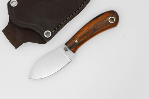 LT Wright Knives Lil Muk - Flat Grind - MagnaCut Steel - Desert Ironwood w/ FREE Black Liners - 3