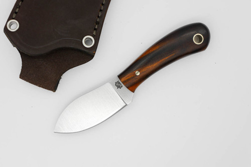 LT Wright Knives Lil Muk - Flat Grind - MagnaCut Steel - Desert Ironwood w/ FREE Black Liners - 9