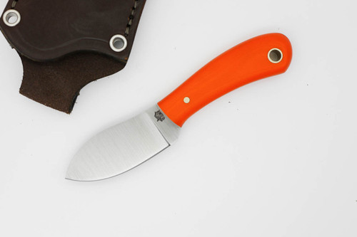 LT Wright Knives Lil Muk - Flat Grind - MagnaCut Steel - Blaze Orange G10 - Matte LT Wright Knives Lil Muk - Flat Grind - MagnaCut Steel - Blaze Orange G10 - Matte