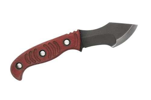 Dave Wenger Blades - Aphid Tracker - 2.625"CPM-3V Fixed Blade W/ Orange Canvas Micarta - Kydex Sheath