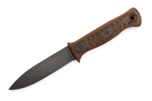 Dave Wenger Blades: Navigator - CPM 3V Steel - Vintage Linen Textured - Kydex Sheath