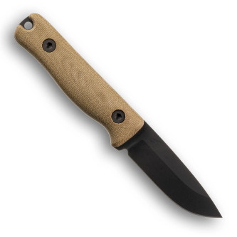 Reiff Knives: F3 - Fixed Blade-  - CPM MagnaCut - Saber, Black DLC, OD Green Canvas Micarta Reiff Knives: F3 - Fixed Blade-  - CPM MagnaCut - Saber, Black DLC, OD Green Canvas Micarta