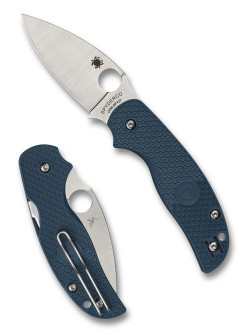 Spyderco Knives: Sage™ 5 Compress Lock Folding Knife - Lightweight CPM SPY27 - Blue - SC123PCBL Spyderco Knives: Sage™ 5 Compress Lock Folding Knife - Lightweight CPM SPY27 - Blue - SC123PCBL