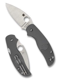 Spyderco Knives: Sage™ 5 Compression Lock Folding Knife - Lightweight Maxamet- Gray - SC123PGY Spyderco Knives: Sage™ 5 Compression Lock Folding Knife - Lightweight Maxamet- Gray - SC123PGY
