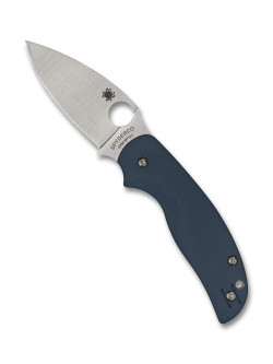Spyderco Knives: Sage™ 5 Compress Lock Folding Knife - CPM SPY27 - Cobalt - SC123GPCBL Spyderco Knives: Sage™ 5 Compress Lock Folding Knife - CPM SPY27 - Cobalt - SC123GPCBL
