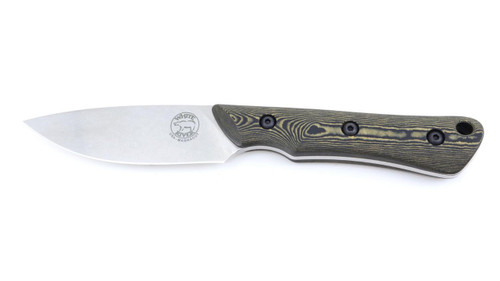 White River Knives - Smith & Sons: Brave - CPM Magnacut Steel - Maple, Black Richlite White River Knives - Smith & Sons: Brave - CPM Magnacut Steel - Maple, Black Richlite