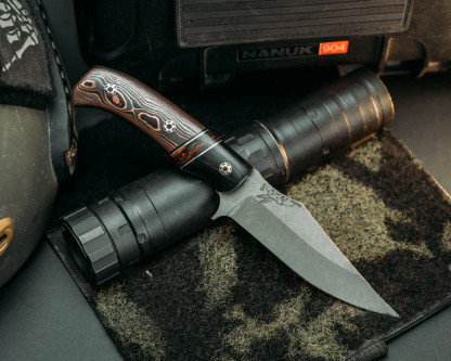 Half Face Blades - Tosahwi - Black G10, Black G10 and Aluminum Pin Striping, Orange Dark Matter Carbon, Copper Camo Carbon, Mosaic Pins, Smooth Grip Half Face Blades - Tosahwi - Black G10, Black G10 and Aluminum Pin Striping, Orange Dark Matter Carbon, Copper Camo Carbon, Mosaic Pins, Smooth Grip