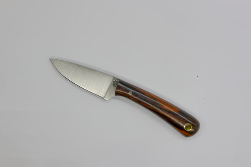 LT Wright Knives Frontier Valley - A2 - Flat Grind - Desert Ironwood - 2 - FREE BLACK LINERS!