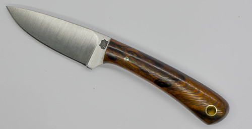 LT Wright Knives Frontier Valley - A2 - Flat Grind - Desert Ironwood - 16 - FREE BLACK LINERS!