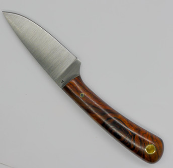 LT Wright Knives Frontier Valley - A2 - Flat Grind - Desert Ironwood - 18 - FREE BLACK LINERS!