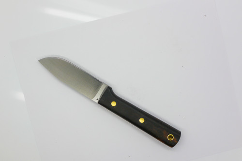 LT Wright Knives Maverick Scout - A2 Steel - Flat Grind - Desert Ironwood w/ Black Liners - 10 LT Wright Knives Maverick Scout - A2 Steel - Flat Grind - Desert Ironwood w/ Black Liners - 10