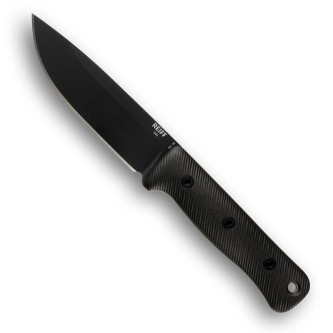 Reiff Knives: F5 GEN2 - Field Survival Knife - Fixed Blade - MagnaCut, Black DLC, Black G10 Handle Reiff Knives: F5 GEN2 - Field Survival Knife - Fixed Blade - MagnaCut, Black DLC, Black G10 Handle