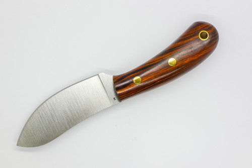 LT Wright Knives Camp MUK - Flat Grind - 3V Steel - Desert Ironwood with Black Liners - 1 - Matte Finish LT Wright Knives Camp MUK - Flat Grind - 3V Steel - Desert Ironwood with Black Liners - 1 - Matte Finish