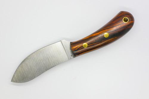 LT Wright Knives Camp MUK - Flat Grind - 3V Steel - Desert Ironwood with Black Liners - 4 - Matte Finish LT Wright Knives Camp MUK - Flat Grind - 3V Steel - Desert Ironwood with Black Liners - 4 - Matte Finish