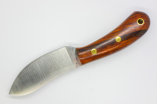 LT Wright Knives Camp MUK - Flat Grind - 3V Steel - Desert Ironwood with Black Liners - 10 - Matte Finish LT Wright Knives Camp MUK - Flat Grind - 3V Steel - Desert Ironwood with Black Liners - 10 - Matte Finish