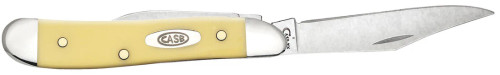 Case Cutlery: Peanut - Yellow Synthetic Handle - 2 Blade Case Cutlery: Peanut - Yellow Synthetic Handle - 2 Blade