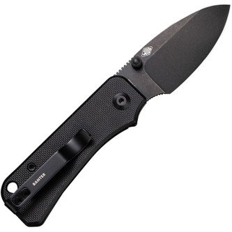 CIVIVI -Baby Banter - Black Stonewash Nitro-V - Linerlock Lock - Black G10 Handle CIVIVI -Baby Banter - Black Stonewash Nitro-V - Linerlock Lock - Black G10 Handle