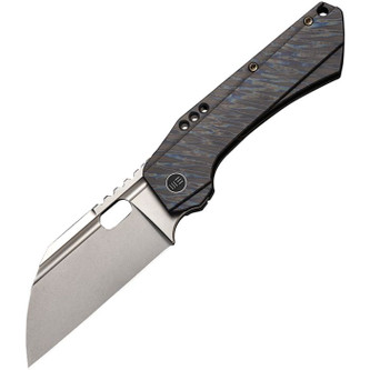 WE Knife Company - Roxi 3 - 3.1" Stonewash CPM S35VN Foldable Knife w/ Tiger Striped Anodized Titanium Handle WE Knife Company - Roxi 3 - 3.1" Stonewash CPM S35VN Foldable Knife w/ Tiger Striped Anodized Titanium Handle