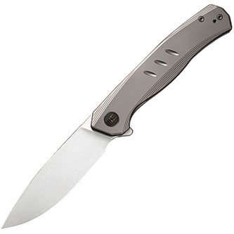 WE Knife Company - Seer - 3.5" CPM 20CV Stainless Foldable Knife w/ Gray Titanium Handle WE Knife Company - Seer - 3.5" CPM 20CV Stainless Foldable Knife w/ Gray Titanium Handle