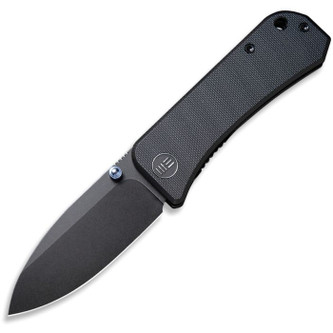 WE Knife Company - Banter - 2.9" Black Stonewash CPM S35VN Foldable Knife w/ Black G10 Handle WE Knife Company - Banter - 2.9" Black Stonewash CPM S35VN Foldable Knife w/ Black G10 Handle