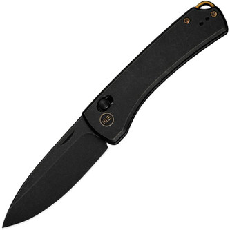 WE Knife Company - Nightblade - 2.98" Black Stonewash CPM 20CV Foldable Knife w/ Black Titanium Handle WE Knife Company - Nightblade - 2.98" Black Stonewash CPM 20CV Foldable Knife w/ Black Titanium Handle
