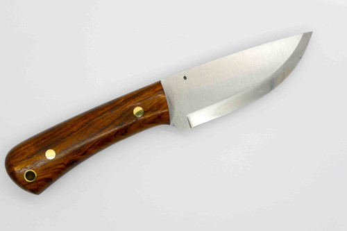 LT Wright Knives: XL Workhorse (Scandi Grind) Fixed Blade Knife - Desert Ironwood with Black Liners Handle - 3 LT Wright Knives: XL Workhorse (Scandi Grind) Fixed Blade Knife - Desert Ironwood with Black Liners Handle - 3