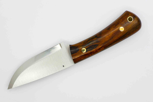 LT Wright Knives: XL Workhorse (Scandi Grind) Fixed Blade Knife - Desert Ironwood with Black Liners Handle - 7 LT Wright Knives: XL Workhorse (Scandi Grind) Fixed Blade Knife - Desert Ironwood with Black Liners Handle - 7