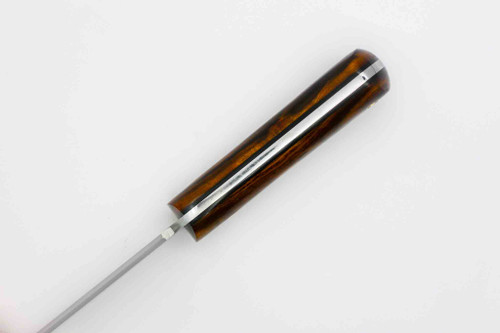 LT Wright Knives: XL Workhorse (Scandi Grind) Fixed Blade Knife - Desert Ironwood with Black Liners Handle - 14 LT Wright Knives: XL Workhorse (Scandi Grind) Fixed Blade Knife - Desert Ironwood with Black Liners Handle - 14