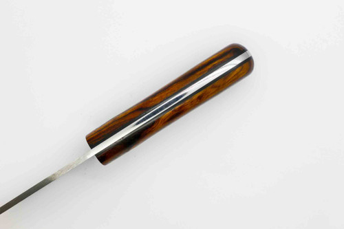 LT Wright Knives: XL Workhorse (Scandi Grind) Fixed Blade Knife - Desert Ironwood with Black Liners Handle - 15 LT Wright Knives: XL Workhorse (Scandi Grind) Fixed Blade Knife - Desert Ironwood with Black Liners Handle - 15