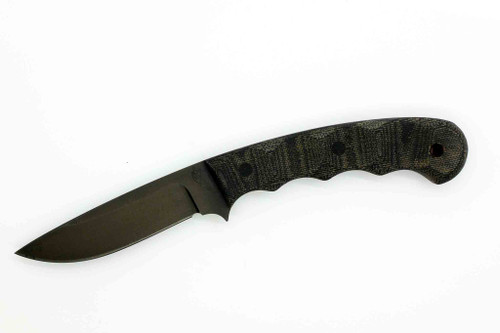 Dave Wenger Blades: PT-4 - CPM 3V Steel - Black Canvas Micarta - Kydex Sheath Dave Wenger Blades: PT-4 - CPM 3V Steel - Black Canvas Micarta - Kydex Sheath