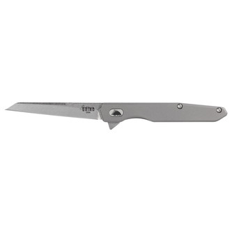 Southern Grind - Quill  - 3.0" Sandvik 14C28N Steel Folding Blade - Titanium Handle