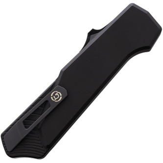 Southern Grind Arachnid - 3.2 OTF - Drop Point - S35VN - Black Stonewash Blade - Black 7075 Aluminum Handle Southern Grind Arachnid - 3.2 OTF - Drop Point - S35VN - Black Stonewash Blade - Black 7075 Aluminum Handle