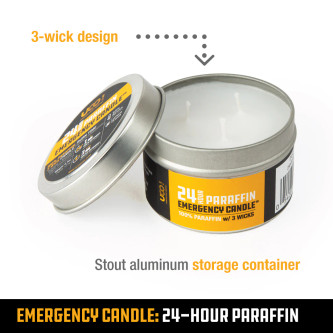 UCO 24 hour Paraffin Emergency Candle UCO 24 hour Paraffin Emergency Candle