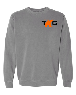 TKC: Crewneck - Grey w/ TKC Logo - Large TKC: Crewneck - Grey w/ TKC Logo - Large