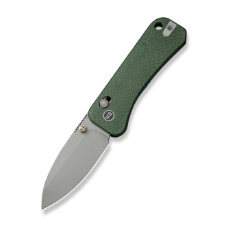 WE Knife Company - Banter 2 - 2.87" CPM S35VN Foldable Knife w/ Green Canvas Micarta Handle WE Knife Company - Banter 2 - 2.87" CPM S35VN Foldable Knife w/ Green Canvas Micarta Handle