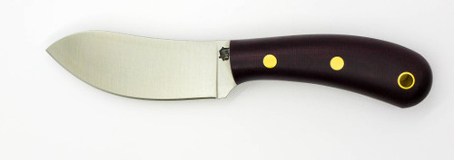 LT Wright Knives Camp MUK - Flat Grind - A2 Steel - Double Red Micarta - Matte LT Wright Knives Camp MUK - Flat Grind - A2 Steel - Double Red Micarta - Matte