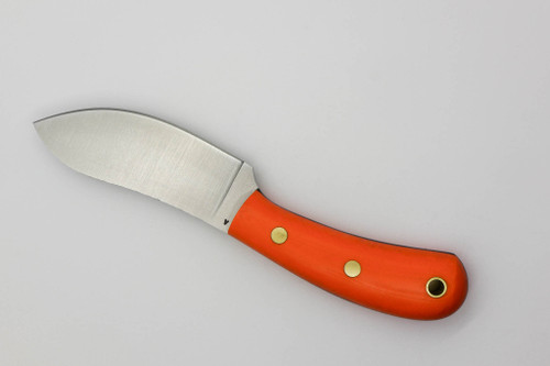 LT Wright Knives Camp MUK - Flat Grind - A2 Steel - Orange G10 w/ Black Liners LT Wright Knives Camp MUK - Flat Grind - A2 Steel - Orange G10 w/ Black Liners