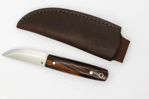 LT Wright Knives Pronghorn - Magnacut - Scandi Grind - Desert Ironwood w/ Black Liners - 3